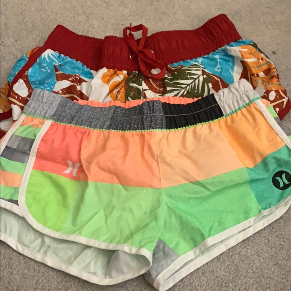 2 swim shorts
